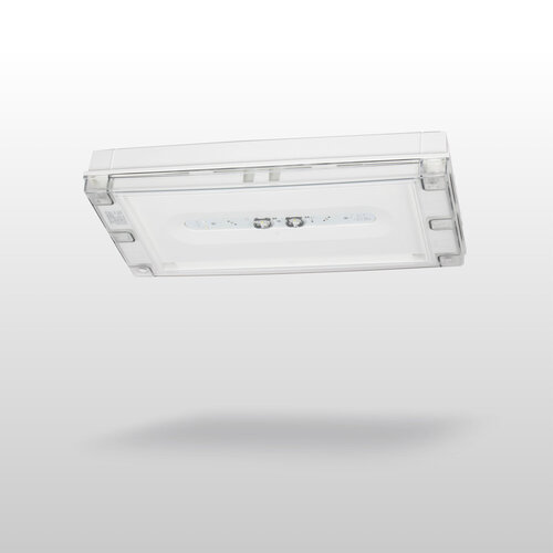 ZIVILSCHUTZLEUCHTE SOLID LINE LOWBAY für Raumhöhen 2-3m