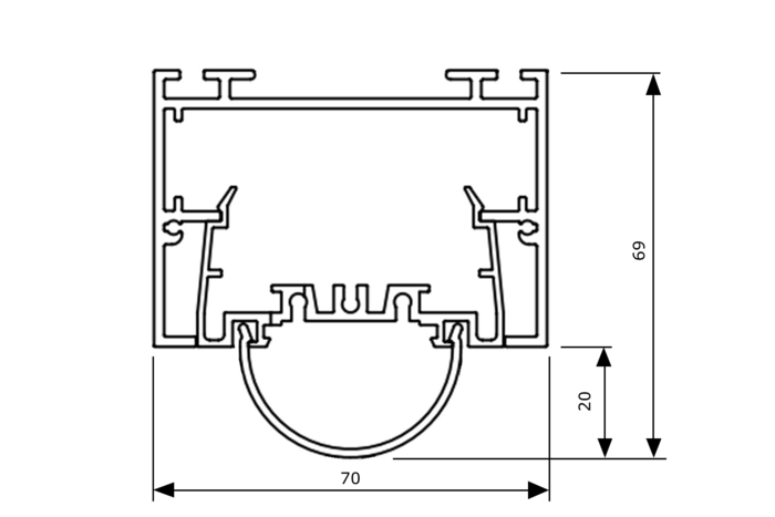 EM PRIMÄRDIFFUSOR 70x57