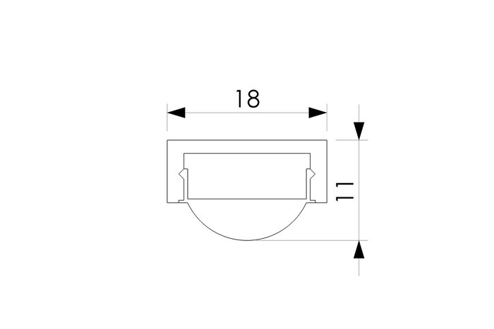 PYXIS HALBRUND 18x12