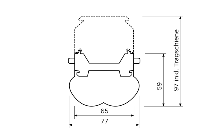 FAST LINE LED LICHTLEISTE 130°