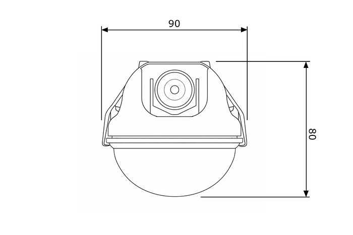 ZIVILSCHUTZLEUCHE LUNA BL ONE 1200mm