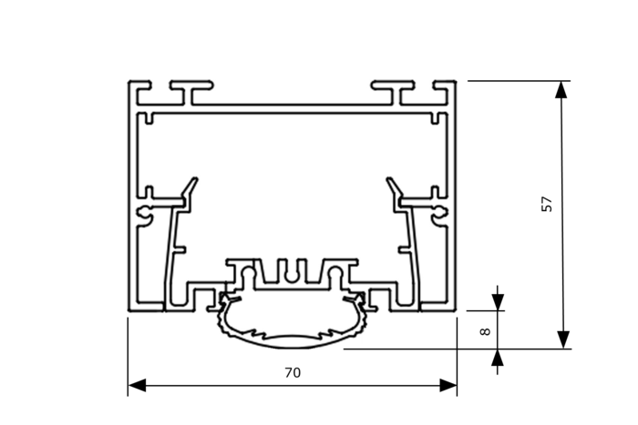 EM PRIMÄRDIFFUSOR 70x57
