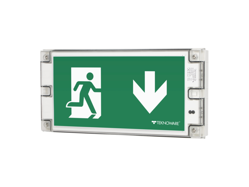 SOLID EXIT Erkennungsweite 30m einseitig